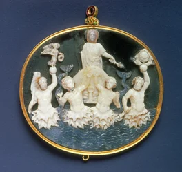 Camée commémorant la victoire navale d